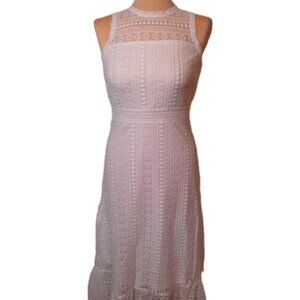 White Lace Summer dress NWOT Miami size XXS sleeveless special occasion